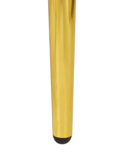 Toucador Com 2 Gavetas E Banco Cinzento E Dourado Surin