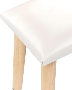 Toucador Com 2 Gavetas E Banco Branco Brioude