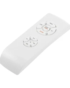 Ventoinha De Teto Branca Com Luz Led Anderson