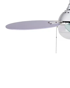 Ventoinha De Teto Multicolor Com Iluminação Weber