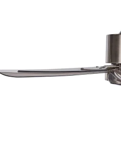 Ventoinha De Teto Prateada Com Iluminação Coyote